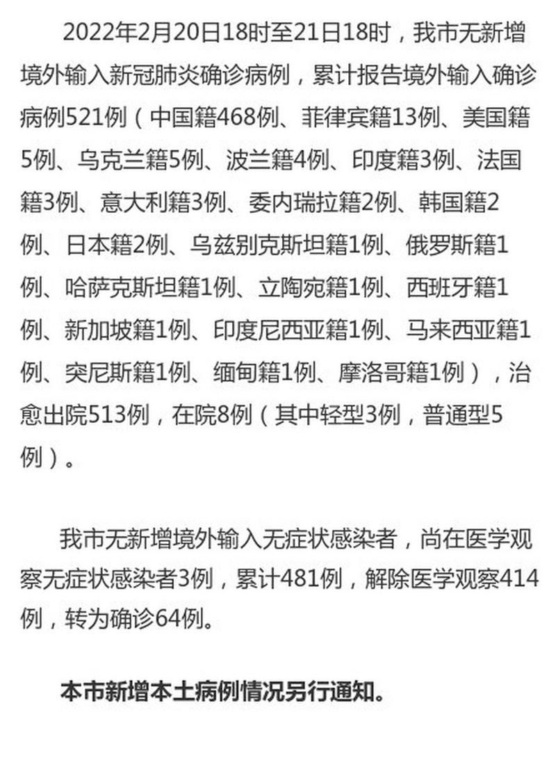 【全球新增21例境外输入及4例无症状,全球新增病例情况】