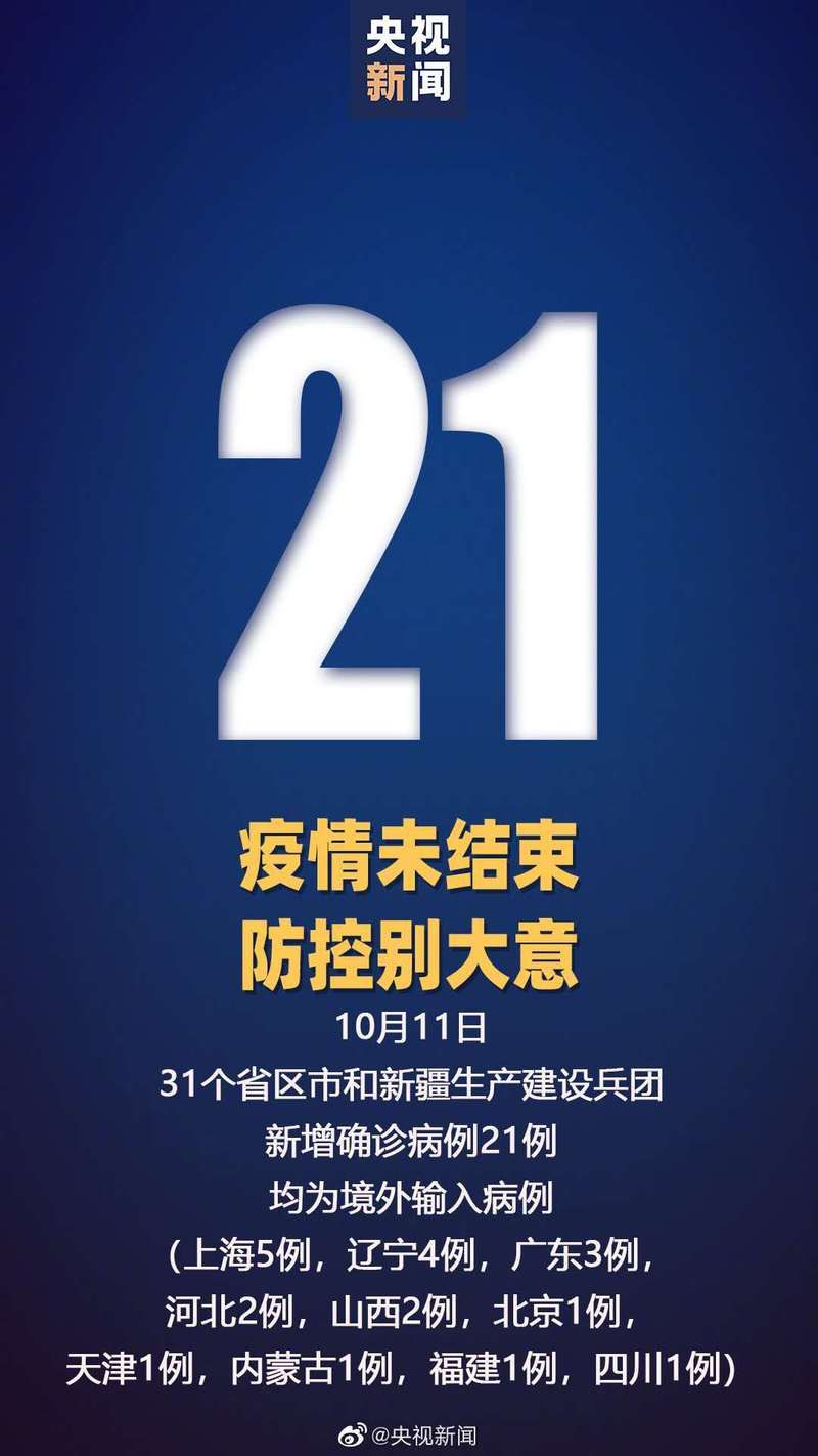 全国新增确诊21例均为境外输入/数据 全国新增确诊34例均为境外输入,增速创35日新高