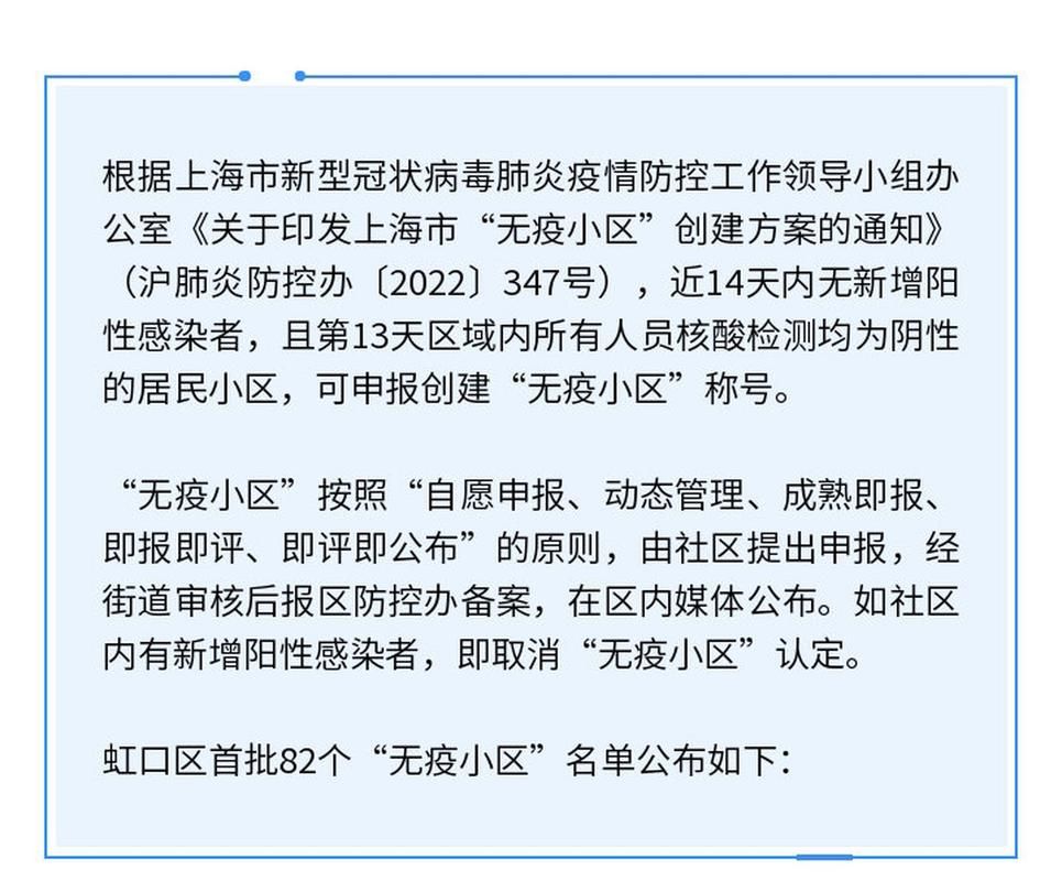 上海市虹口区疫情管控区最新消息/上海市虹口区属于疫情高危区吗
