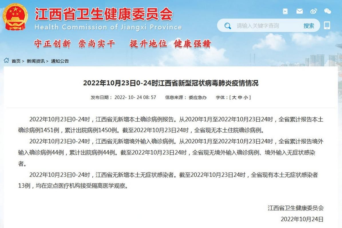 【10月23日疫情有望今日结束_截止10月23日24时全国疫情】