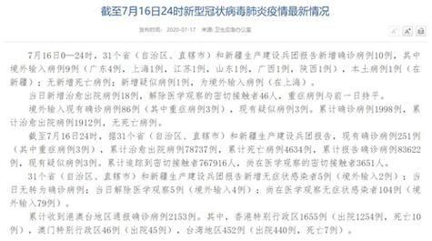 【7地新增16例死亡病例涉1省_新增死亡病例详情】