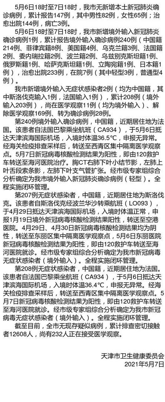 【赤峰近7天无新增境外输入,赤峰出现新型冠状病毒】