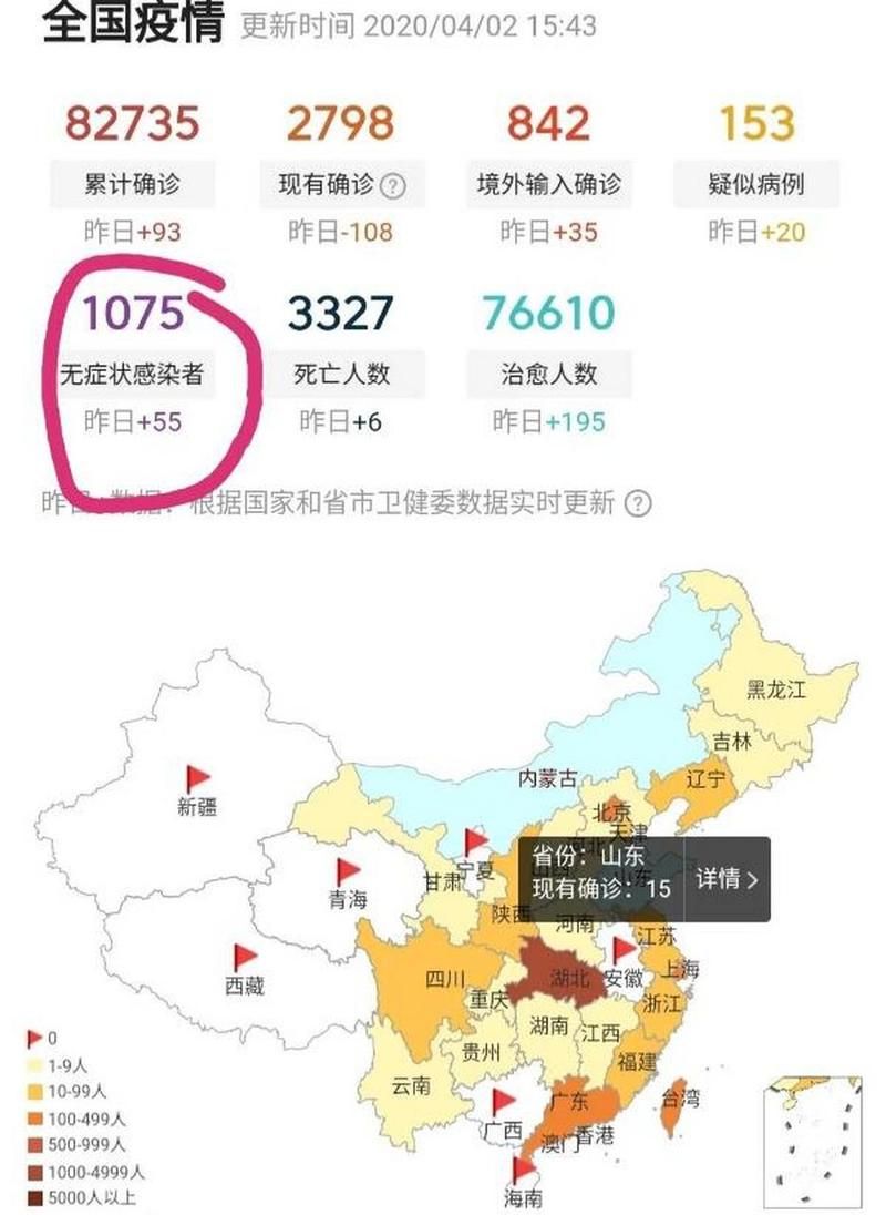  4地3月11日最新疫情数据:4月3日疫情情况