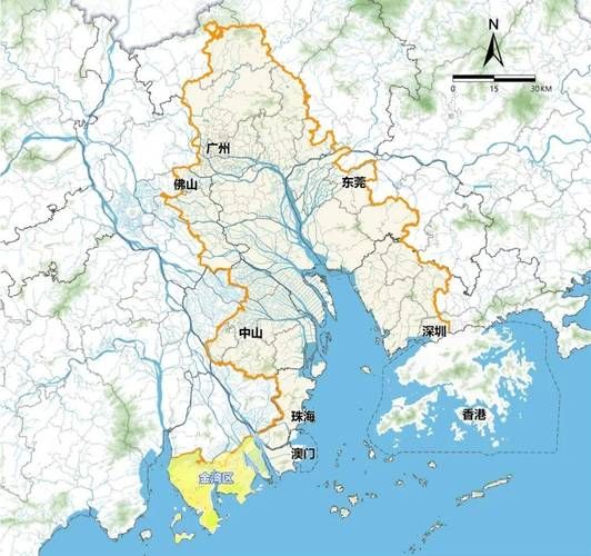 广东省珠海市金湾区几个地区有疫情发生(珠海金湾区分布图)