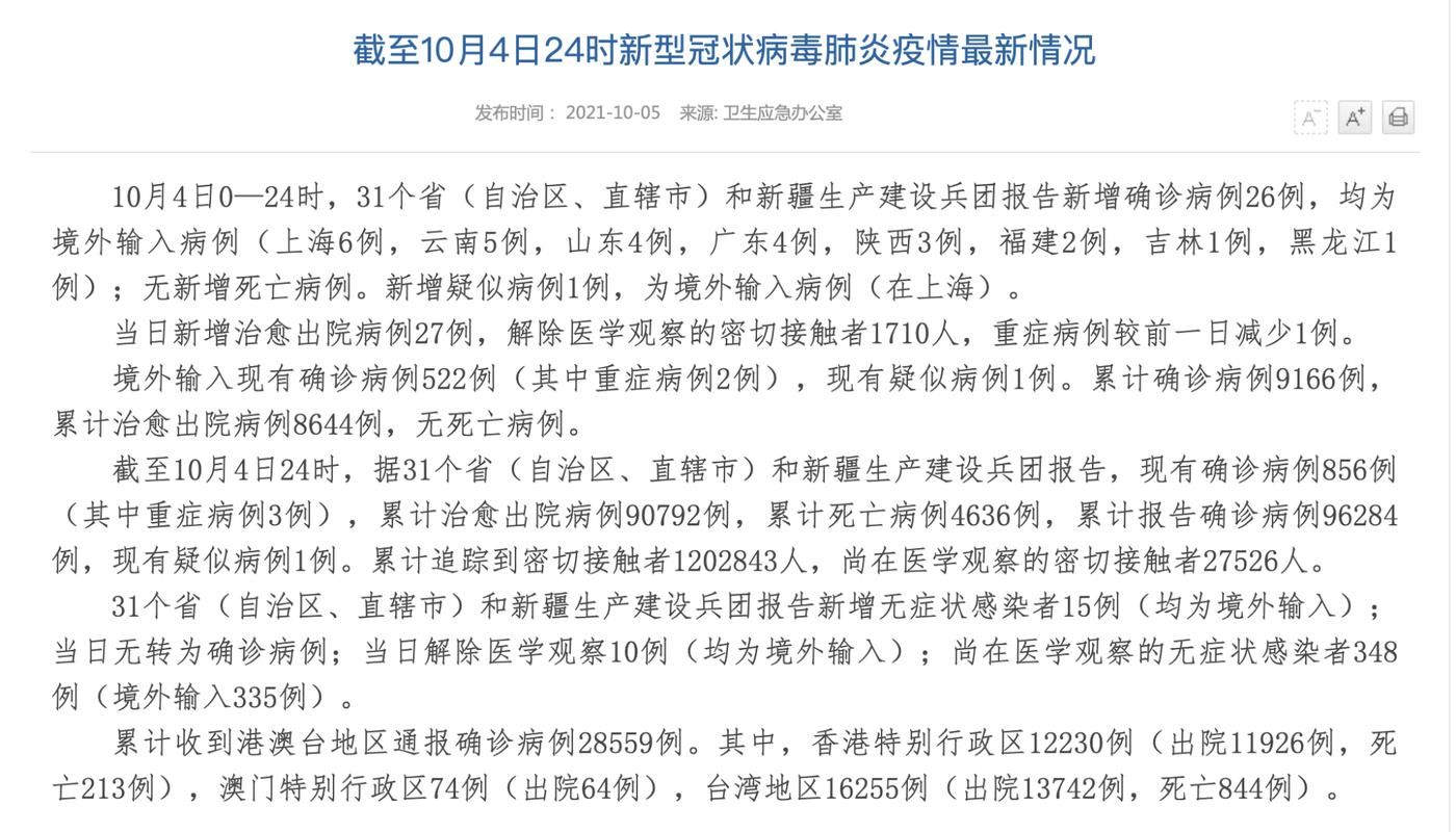 多地新增重症26例/新增重症病例