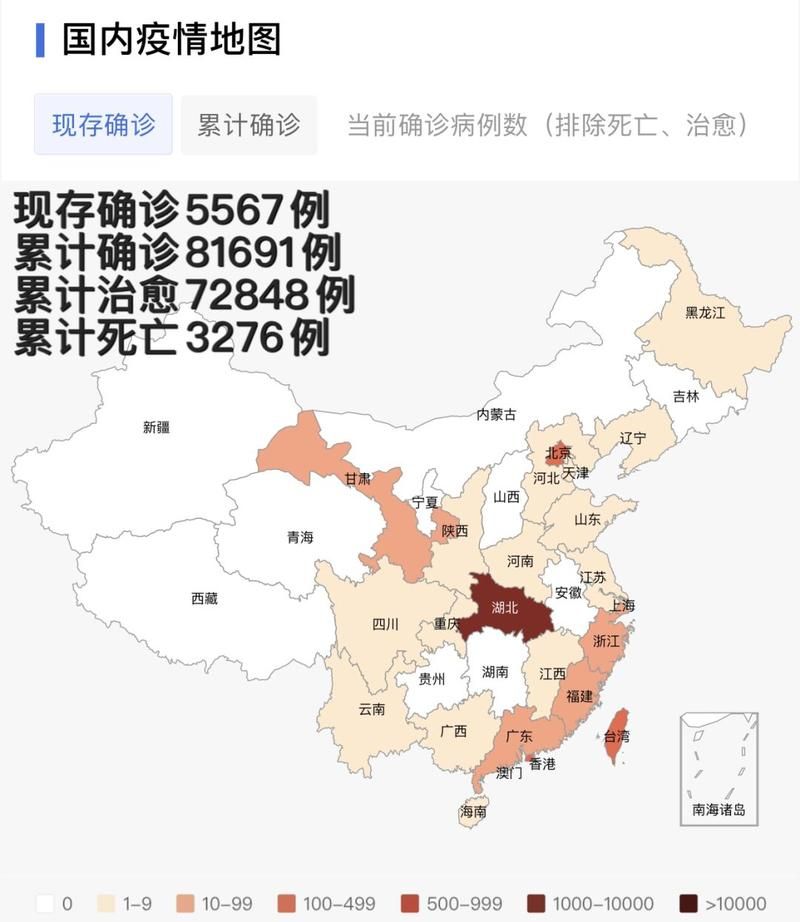 近期疫情全国新增情况/近期全国疫情分布图