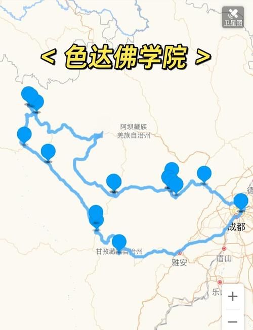 【一张图看懂色达县4月17日活动轨迹,色达最新情况】