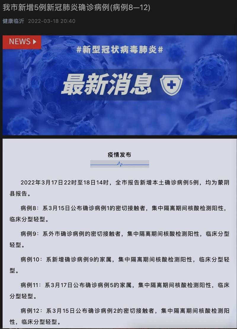 山东省临沂市费县最新疫情进展信息/临沂费县新型肺炎疫情