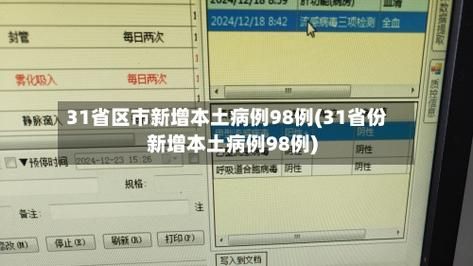 【今日疫情31省区市新增情况_今日疫情新增几例】