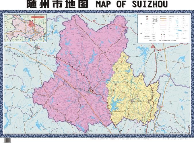 湖北随州曾都区新增疫情关注:随州曾都区地图全图