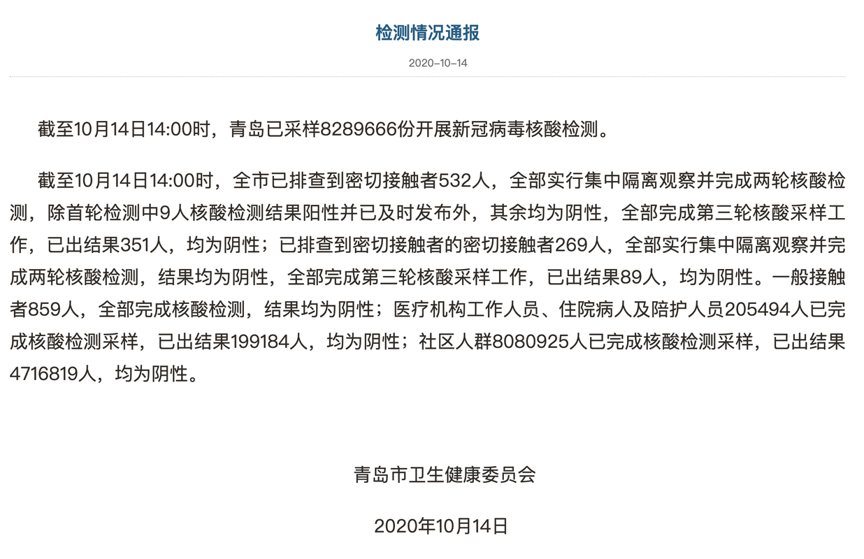 山东省青岛市李沧区2月19日无新增核酸阳性/青岛李沧30天准确预报