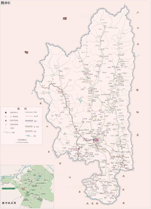 云南省保山市腾冲市疫情地区分布_保山腾冲县乡镇分布图
