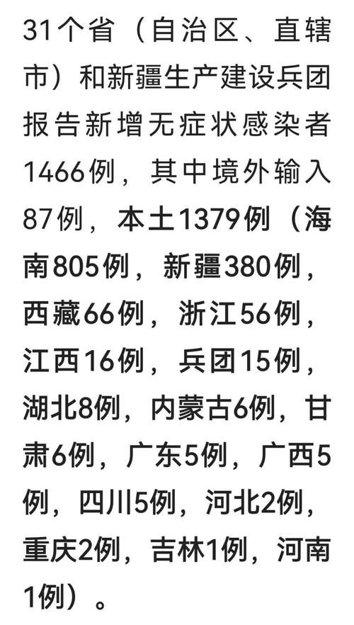 31个省份新增阳性感染者2例均在南县/31省区市新增确诊76例 本土40例