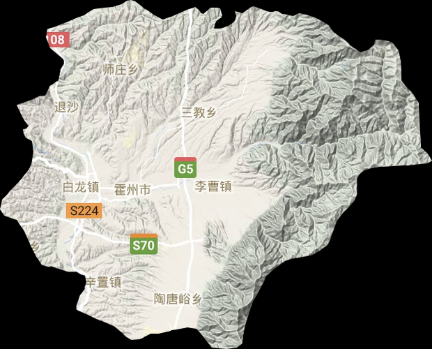 山西省临汾市霍州市疫情地区分布:霍州在临汾的哪个方向