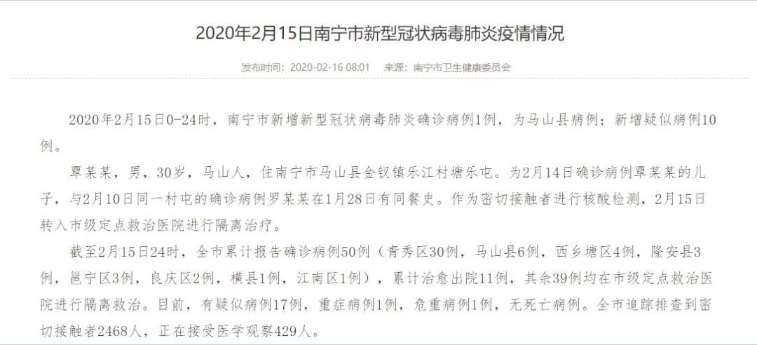 最新疫情临床广西壮族自治区南宁宾阳县/广西宾阳最新新闻