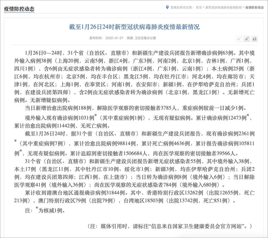 31个省份新增20例阳性感染者涉19省市:31省新增22例确诊 本土16例