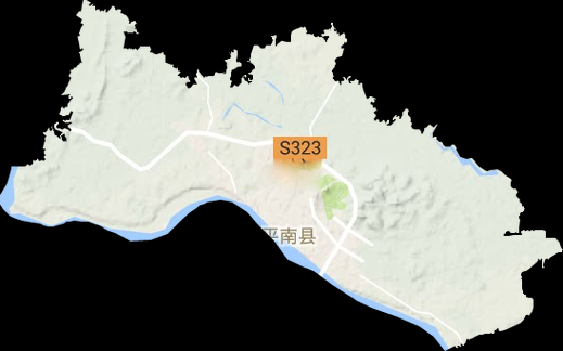  广西壮族自治区贵港市平南县最新疫情临床:广西贵港市平南县地图全图
