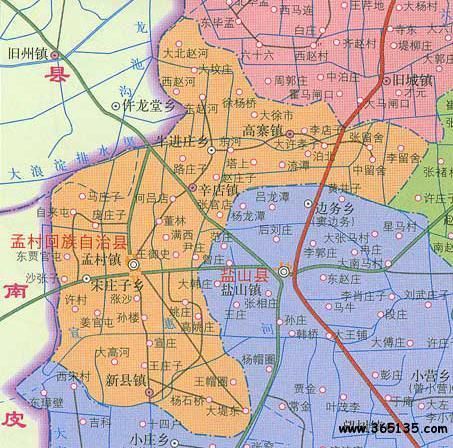 河北省沧州市孟村回族自治县近5天新增破8/沧州孟村地图全图