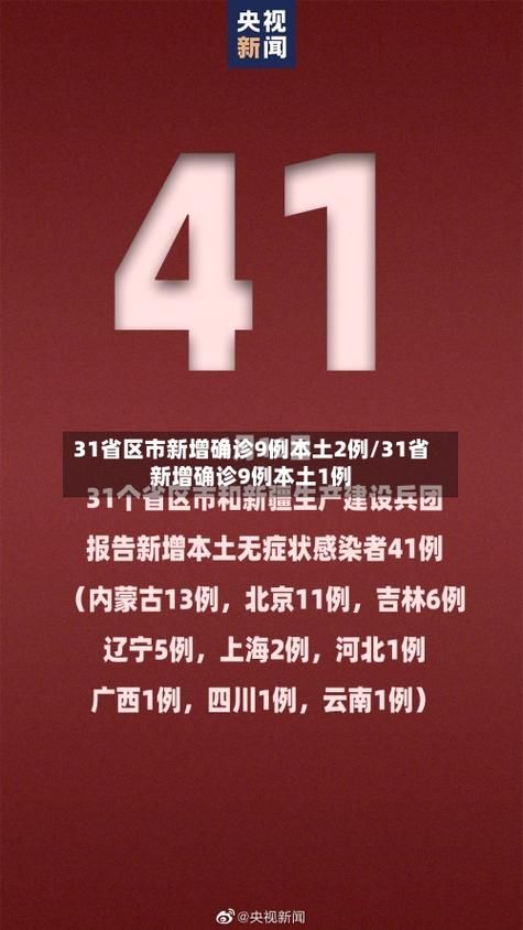 【7地新增确诊8例含本土1例,31省区市新增9例本土确诊】