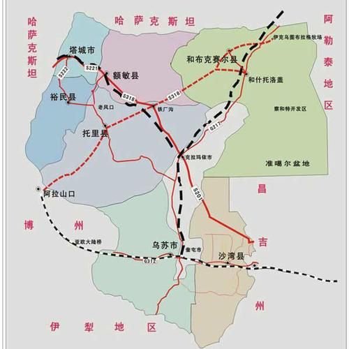 疫情防控中风险地区!额敏县/额敏县位置