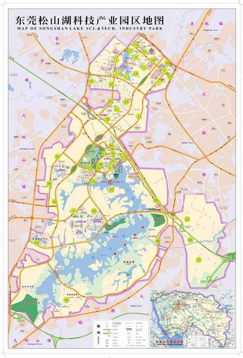 松山湖疫情分布图最新(松山湖区域图)