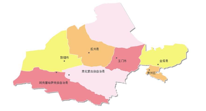甘肃省酒泉市瓜州县疫情风险地区划分(酒泉瓜州地图全图高清版)