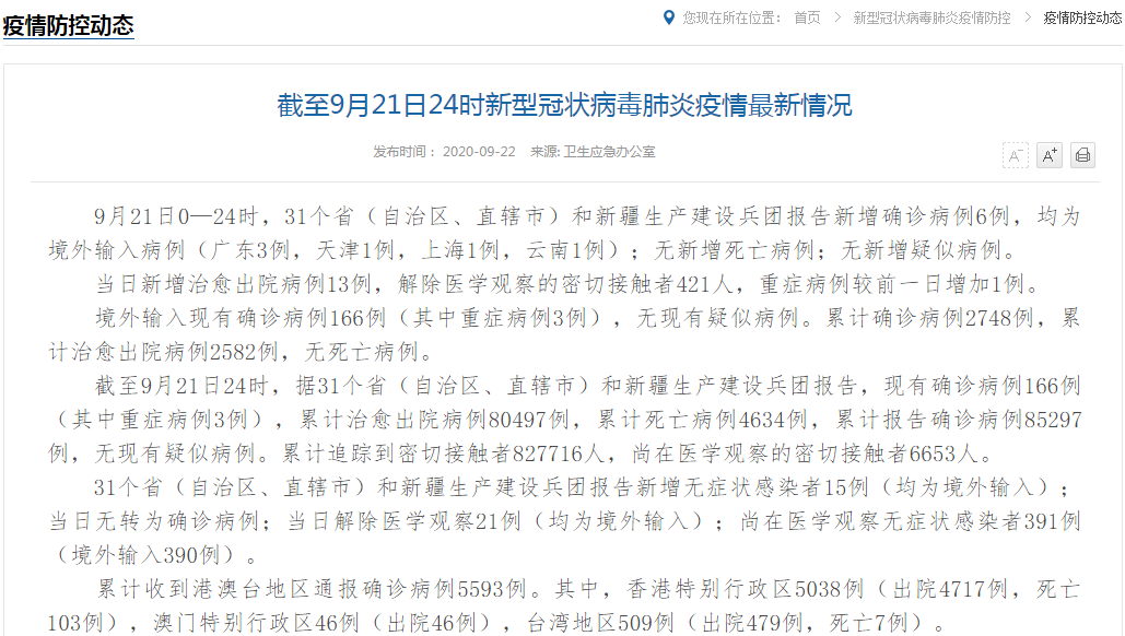 【31省区市新增确诊6例均为境外输入,31省区市新增本土确诊28例】