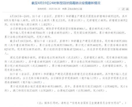 31省新增无症状感染者9例济南3例(31省区市新增71例确诊)