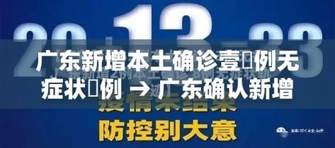 6地新增无症状感染者24例/广东新增2例本土确诊 8例无症状